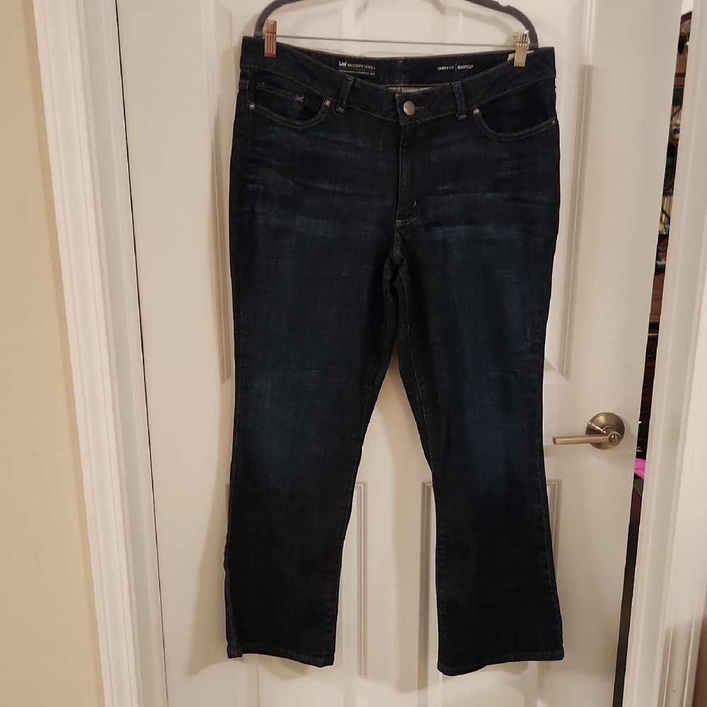 Riders by Lee Blue Straight Leg Jeans Classic Fit All Clothing 4   FOR $15